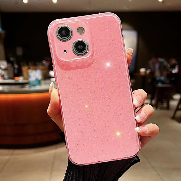 Custodia per telefono in TPU tinta unita Jelly Glitter, For iPhone 14, For iPhone 14 Pro