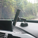 208-C Supporto da auto magnetico per telefono cellulare con rotazione a 360 gradi per cruscotto nero, 208-C