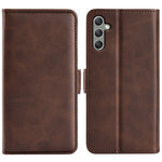 Per Samsung Galaxy A24 4G / 5G Custodia in pelle con fibbia magnetica a doppio lato, For Samsung Galaxy A24 4G / 5G