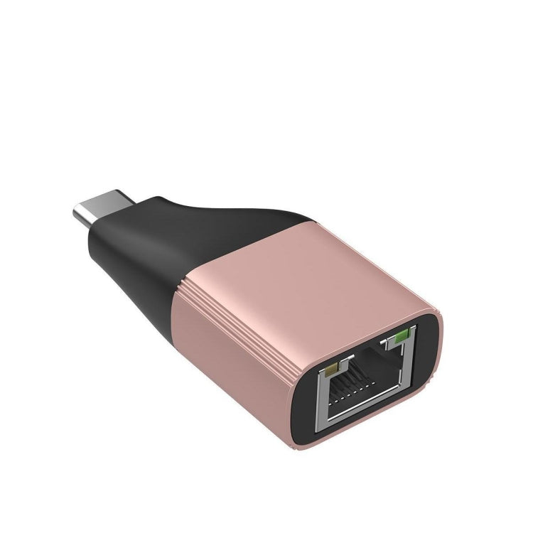 Adattatore LAN Onten UC101H Type-C 10M/100M, colori spediti in modo casuale, UC101H