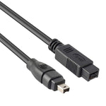 JUNSUNMAY FireWire High Speed Premium DV 800 9 pin maschio a FireWire 400 4 pin maschio IEEE 1394 cavo, 1.8m, 3m, 4.5m