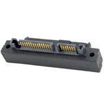 JUNSUNMAY Adattatore RAID per disco rigido SATA da 22 pin a 7 pin + 15 pin SATA