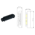JUNSUNMAY Adattatore RAID per disco rigido SATA da 22 pin a 7 pin + 15 pin SATA