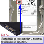 JUNSUNMAY Adattatore RAID per disco rigido SATA da 22 pin a 7 pin + 15 pin SATA