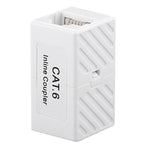 JUNSUNMAY RJ45 Femmina a Femmina In Linea Accoppiatore Cat6 Cat5e Cat5 Adattatore di Prolunga Cavo Ethernet, 1 PCS, 2 PCS