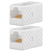 JUNSUNMAY RJ45 Femmina a Femmina In Linea Accoppiatore Cat6 Cat5e Cat5 Adattatore di Prolunga Cavo Ethernet, 1 PCS, 2 PCS