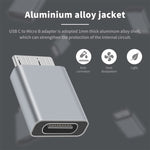 Adattatore USB C a Micro B USB 3.0 per dischi esterni