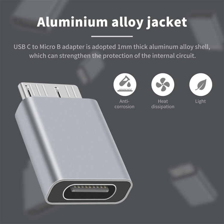 Adattatore USB C a Micro B USB 3.0 per dischi esterni