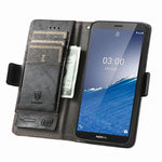 Custodia per telefono in pelle con doppia fibbia magnetica con giunzione Neo, For Nokia C3, For OnePlus Nord CE 3 Lite, For OPPO Find X6 Pro, For OPPO Find X6