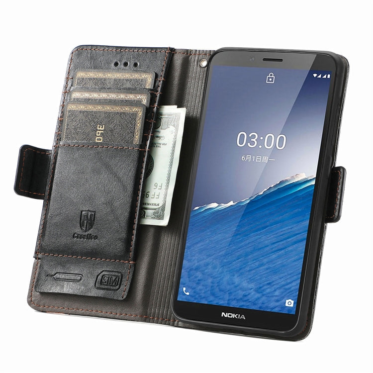 Custodia per telefono in pelle con doppia fibbia magnetica con giunzione Neo, For Nokia C3, For OnePlus Nord CE 3 Lite, For OPPO Find X6 Pro, For OPPO Find X6