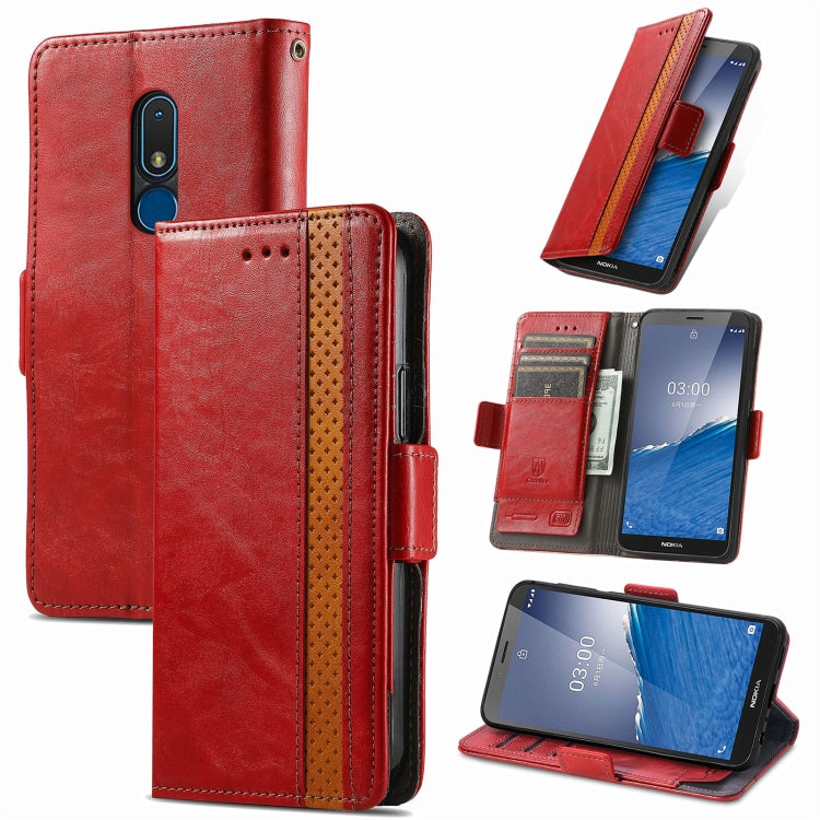 Custodia per telefono in pelle con doppia fibbia magnetica con giunzione Neo, For Nokia C3, For OnePlus Nord CE 3 Lite, For OPPO Find X6 Pro, For OPPO Find X6