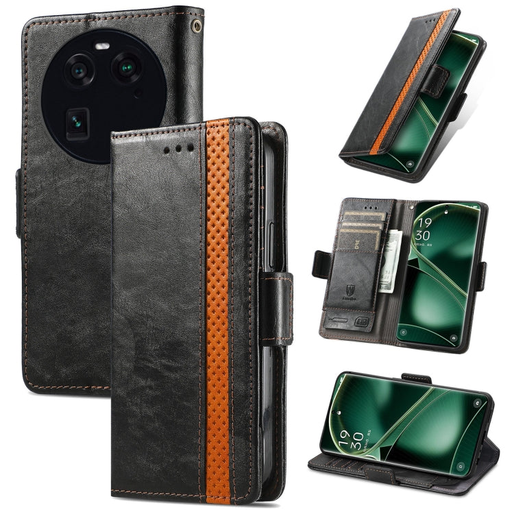 Custodia per telefono in pelle con doppia fibbia magnetica con giunzione Neo, For Nokia C3, For OnePlus Nord CE 3 Lite, For OPPO Find X6 Pro, For OPPO Find X6