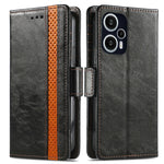 Custodia per telefono in pelle con doppia fibbia magnetica con giunzione Neo, For Redmi Note 12 Turbo