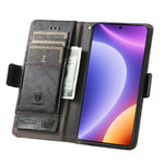 Custodia per telefono in pelle con doppia fibbia magnetica con giunzione Neo, For Redmi Note 12 Turbo