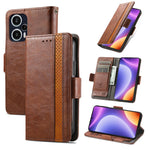 Custodia per telefono in pelle con doppia fibbia magnetica con giunzione Neo, For Redmi Note 12 Turbo