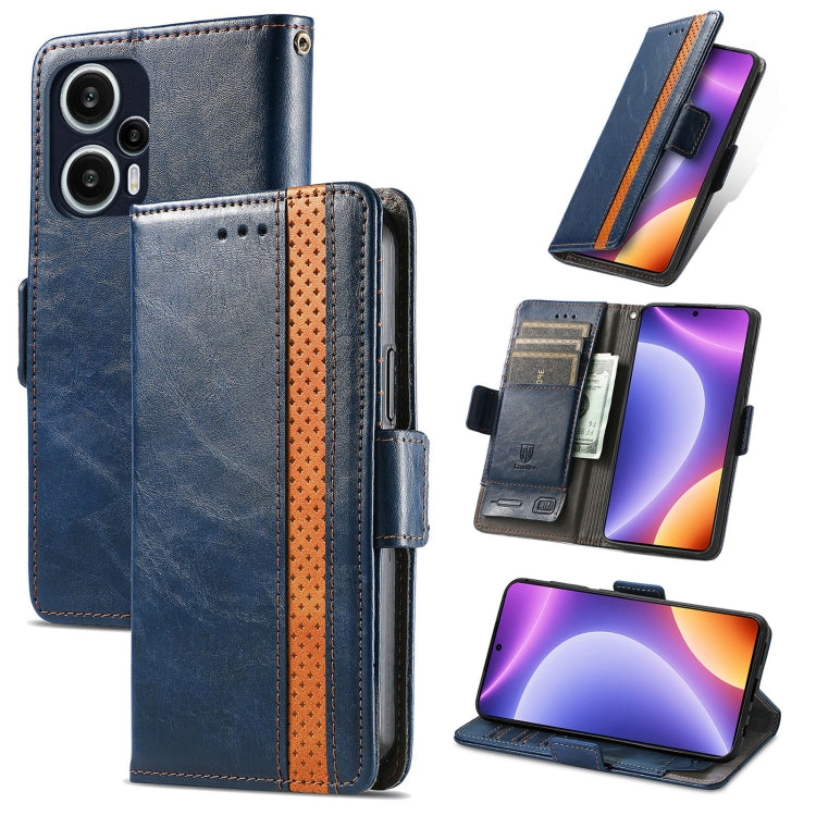 Custodia per telefono in pelle con doppia fibbia magnetica con giunzione Neo, For Redmi Note 12 Turbo