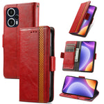 Custodia per telefono in pelle con doppia fibbia magnetica con giunzione Neo, For Redmi Note 12 Turbo