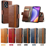 Custodia per telefono in pelle con doppia fibbia magnetica con giunzione Neo, For Redmi Note 12 Turbo