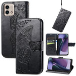 Custodia per telefono in pelle goffrata farfalla amore fiore, For Motorola Moto G Stylus 5G 2023, For Nokia C3, For OnePlus Nord CE 3 Lite