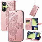 Custodia per telefono in pelle goffrata farfalla amore fiore, For Motorola Moto G Stylus 5G 2023, For Nokia C3, For OnePlus Nord CE 3 Lite