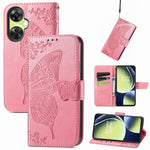 Custodia per telefono in pelle goffrata farfalla amore fiore, For Motorola Moto G Stylus 5G 2023, For Nokia C3, For OnePlus Nord CE 3 Lite