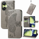Custodia per telefono in pelle goffrata farfalla amore fiore, For Motorola Moto G Stylus 5G 2023, For Nokia C3, For OnePlus Nord CE 3 Lite