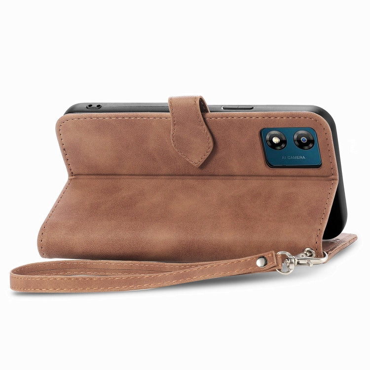 Custodia per telefono in pelle con cerniera fiore in rilievo, For Motorola Moto E13, For Motorola Moto G23, For OnePlus Nord CE 3 Lite, For OPPO Find X6 Pro