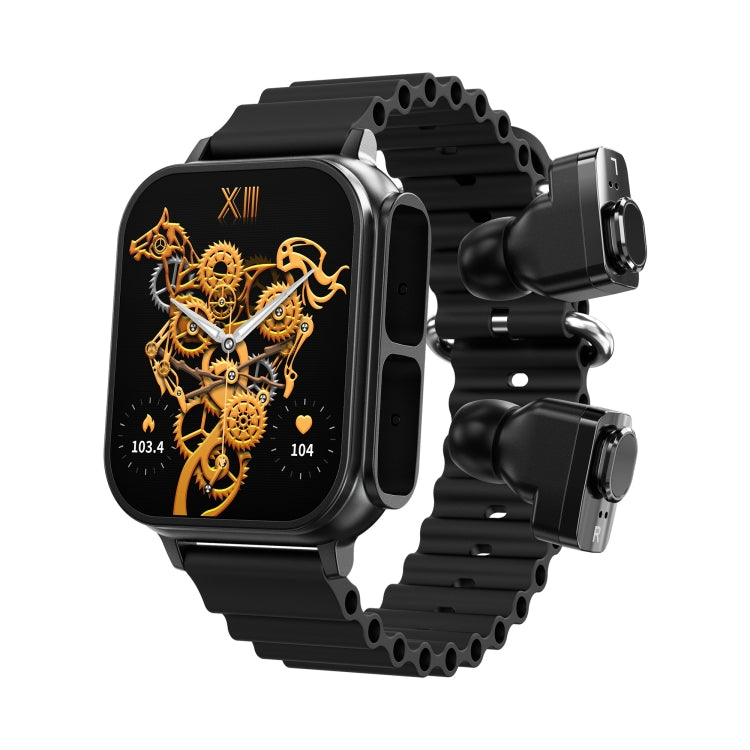 N22 Smart Watch con schermo a colori da 1,96 pollici, supporto per monitoraggio della frequenza cardiaca/monitoraggio della pressione sanguigna/monitoraggio dell'ossigeno nel sangue