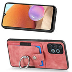 Retro cassa del telefono del raccoglitore della carta dell'anello di pelle-tatto, For Samsung Galaxy A32 4G, For Samsung Galaxy A32 5G, For Samsung Galaxy A33 5G, For Samsung Galaxy A50