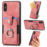 Retro cassa del telefono del raccoglitore della carta dell'anello di pelle-tatto, For Xiaomi Poco X5 Pro, For Xiaomi Redmi 9A