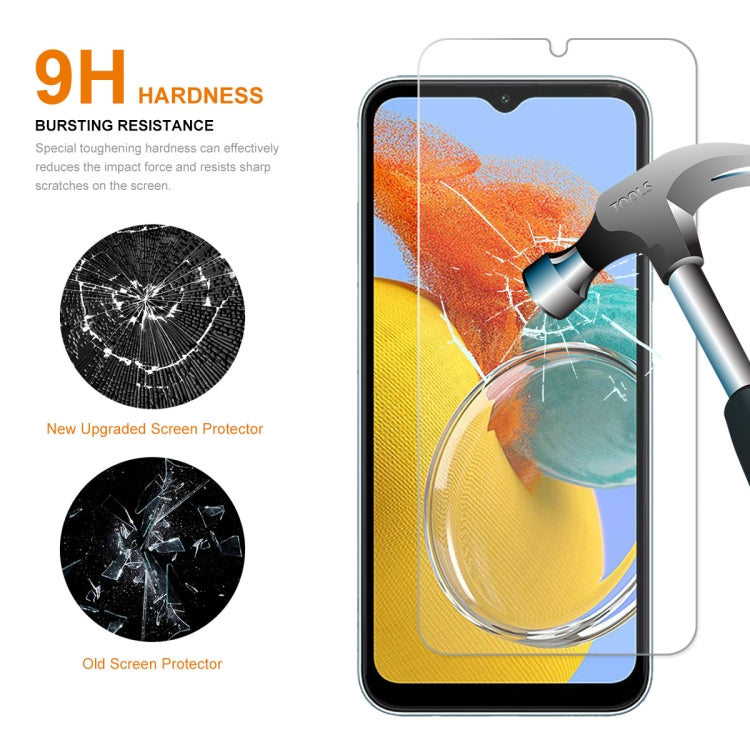 Per Samsung Galaxy A24 4G ENKAY Hat-Prince 0.26mm 9H 2.5D Pellicola in vetro temperato ad alta alluminio-silicio, For Samsung Galaxy A24 4G(1pc), For Samsung Galaxy A24 4G(2pcs), For Samsung Galaxy A24 4G(5pcs), For Samsung Galaxy A24 4G(10pcs)