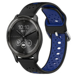 Cinturino in silicone bicolore traspirante da 20 mm, For GarminMove Trend