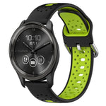 Cinturino in silicone bicolore traspirante da 20 mm, For GarminMove Trend