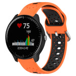 Cinturino in silicone bicolore traspirante da 20 mm, For Garmin Vivoactive3 Music