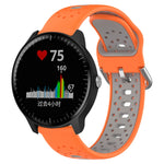 Cinturino in silicone bicolore traspirante da 20 mm, For Garmin Vivoactive3 Music