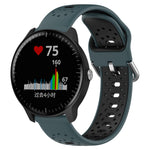 Cinturino in silicone bicolore traspirante da 20 mm, For Garmin Vivoactive3 Music