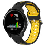 Cinturino in silicone bicolore traspirante da 20 mm, For Garmin Vivoactive3 Music