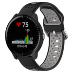 Cinturino in silicone bicolore traspirante da 20 mm, For Garmin Vivoactive3 Music