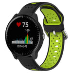 Cinturino in silicone bicolore traspirante da 20 mm, For Garmin Vivoactive3 Music