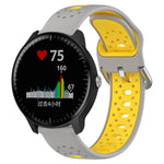 Cinturino in silicone bicolore traspirante da 20 mm, For Garmin Vivoactive3 Music