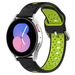 Cinturino in silicone bicolore traspirante da 20 mm, For Samsung Galaxy Watch 42mm