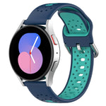 Cinturino in silicone bicolore traspirante da 20 mm, For Samsung Galaxy Watch 42mm