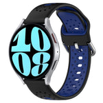 Cinturino in silicone bicolore traspirante da 20 mm, For Samsung Galaxy Watch 6 44mm