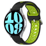Cinturino in silicone bicolore traspirante da 20 mm, For Samsung Galaxy Watch 6 44mm