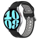 Cinturino in silicone bicolore traspirante da 20 mm, For Samsung Galaxy Watch 6 40mm