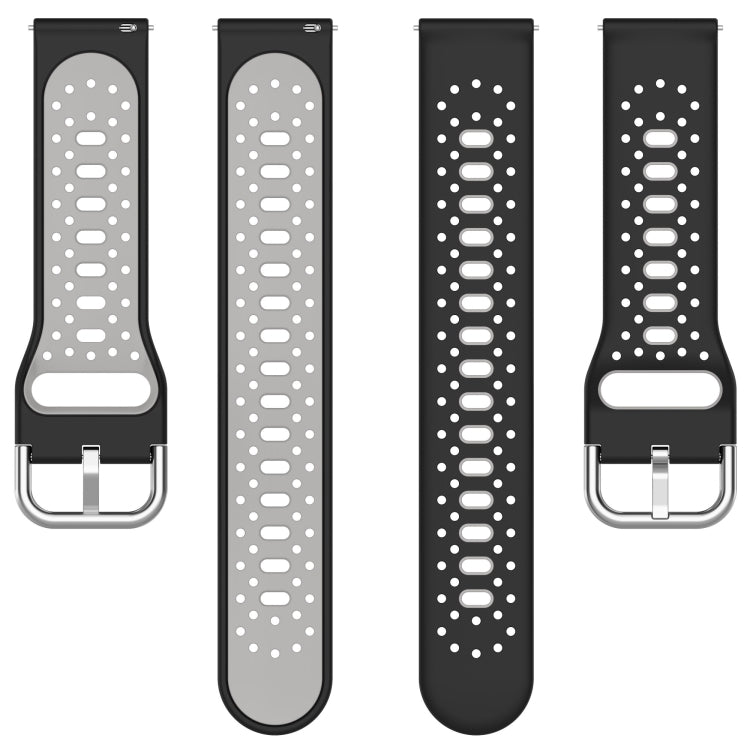 Cinturino in silicone bicolore traspirante da 20 mm, For Samsung Galaxy Watch 5 44mm