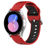 Cinturino in silicone bicolore traspirante da 20 mm, For Huawei Watch GT3 Pro 43mm