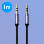 Cavo audio stereo AUX 3,5 mm maschio a maschio 1-3 metri