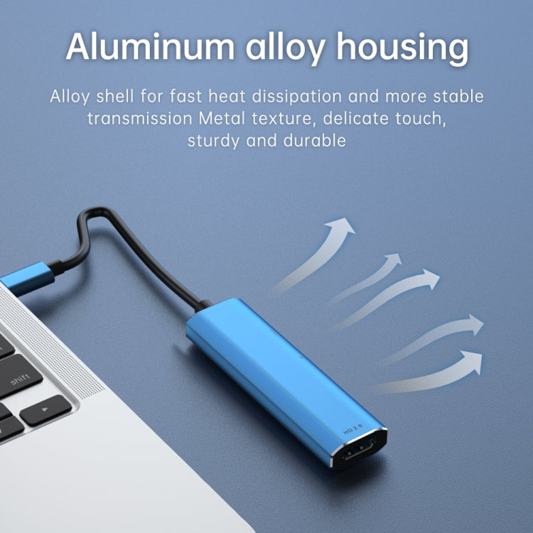 Adattatore USB-C 3 in 1 con USB3.0, PD3.0 e HDMI2.0 4K
