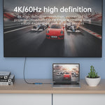 Adattatore USB-C 3 in 1 con USB3.0, PD3.0 e HDMI2.0 4K